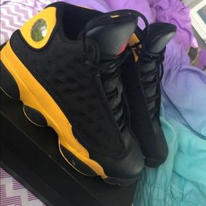 Retro air Jordan 13 melo Black/yellow